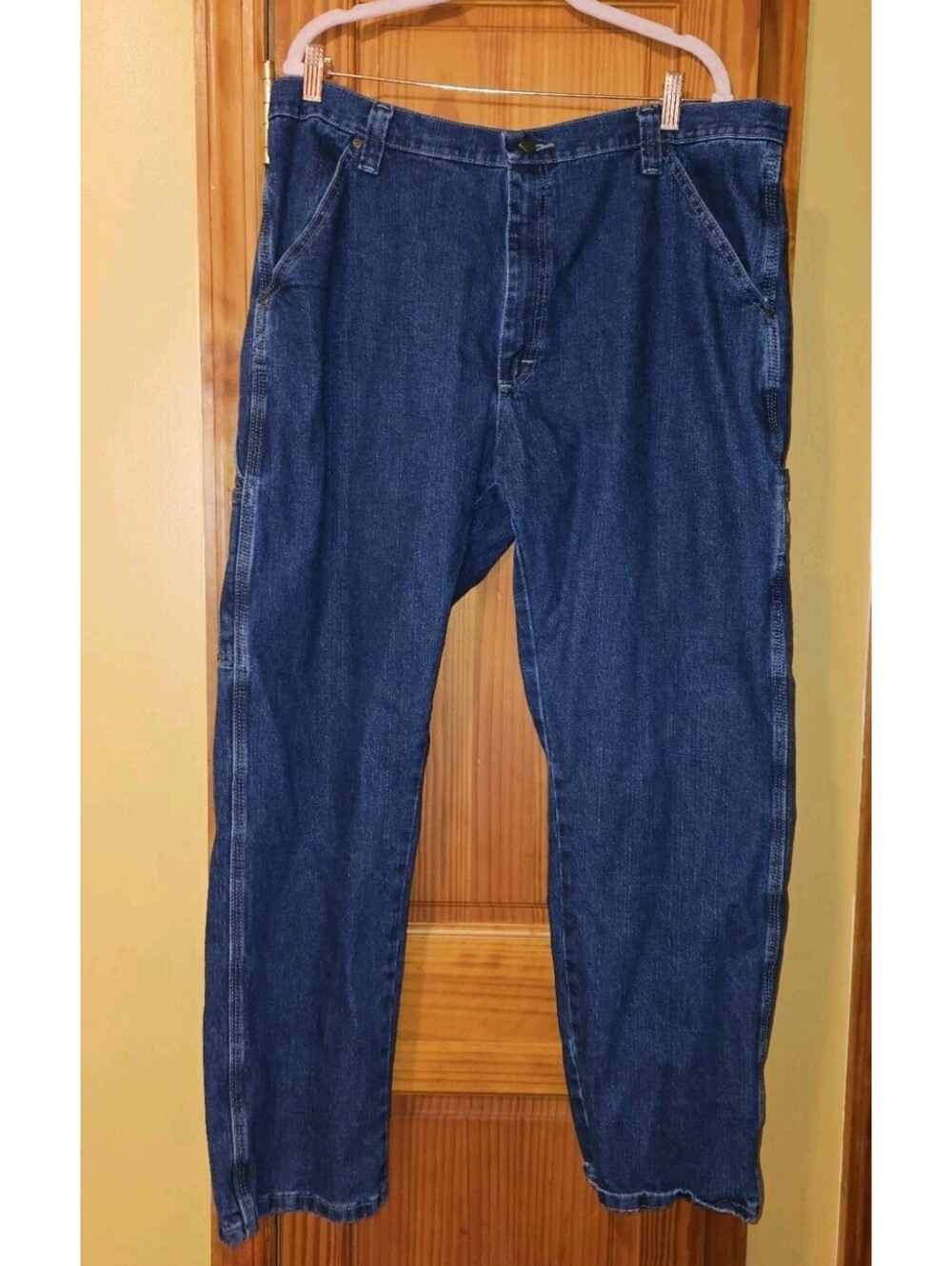 Wrangler Mens Jeans Dark Blue 38x32